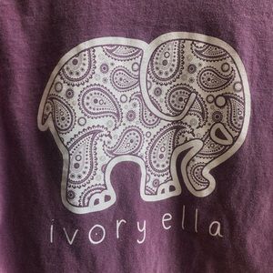 Comfort Colors Ivory Ella Long Sleeve Paisley